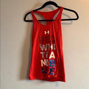 USA under armour tank top